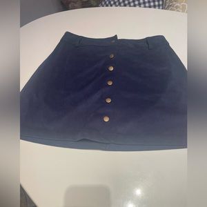 MARINE LAYER faux suede skirt